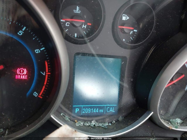 44814784 :رقم المزاد ، 1G1PC5SB8E7180594 vin ، 2014 Chevrolet Cruze 1lt Auto مزاد بيع