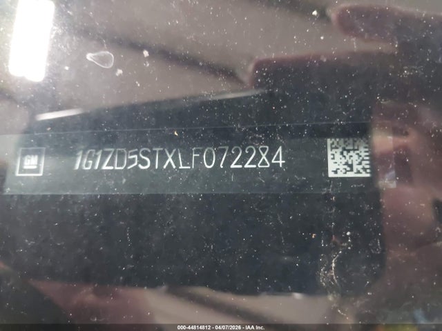 Продаж на аукціоні авто 2020 Chevrolet Malibu Fwd Lt, vin: 1G1ZD5STXLF072284, номер лоту: 44814812
