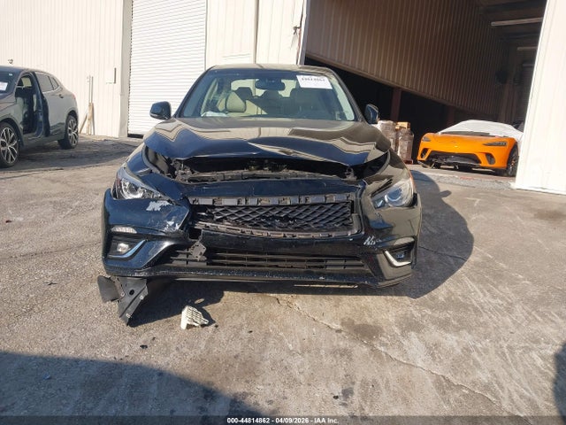 Auction sale of the 2018 Infiniti Q50 3.0t Luxe, vin: JN1EV7AR5JM433386, lot number: 44814862