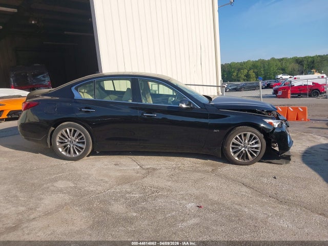 Auction sale of the 2018 Infiniti Q50 3.0t Luxe, vin: JN1EV7AR5JM433386, lot number: 44814862