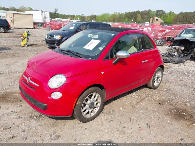 2012 Fiat 500c Pop მანქანა იყიდება აუქციონზე, vin: 3C3CFFDR6CT379850, აუქციონის ნომერი: 44814867