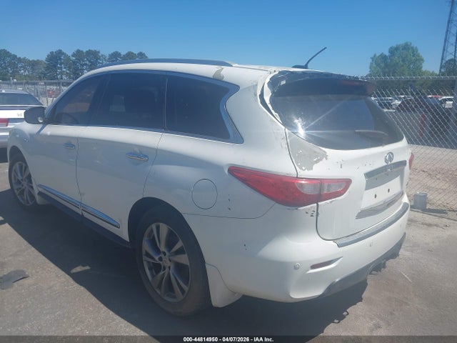 2014 Infiniti Qx60 Hybrid მანქანა იყიდება აუქციონზე, vin: 5N1CL0MM1EC528262, აუქციონის ნომერი: 44814950