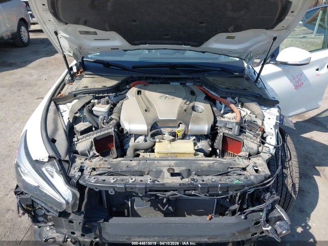 2014 Infiniti Q50 Hybrid Premium მანქანა იყიდება აუქციონზე, vin: JN1AV7AR9EM701635, აუქციონის ნომერი: 44815019