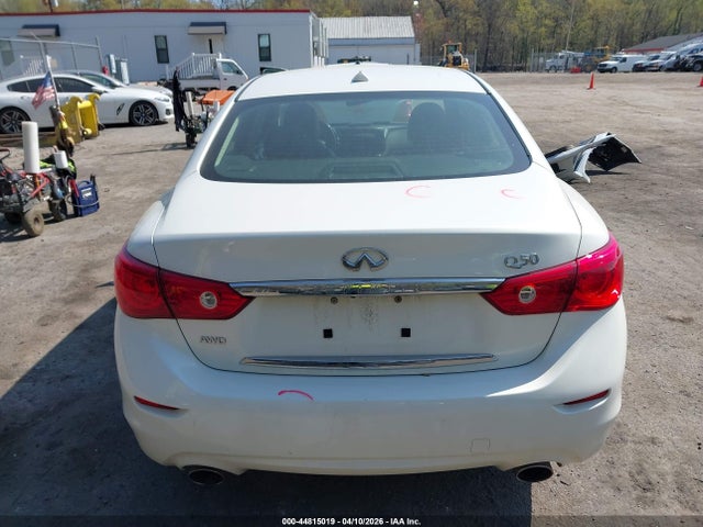 2014 Infiniti Q50 Hybrid Premium მანქანა იყიდება აუქციონზე, vin: JN1AV7AR9EM701635, აუქციონის ნომერი: 44815019