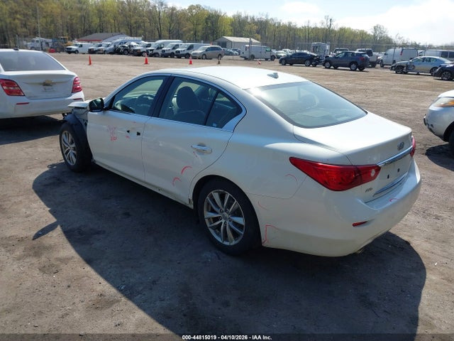 2014 Infiniti Q50 Hybrid Premium მანქანა იყიდება აუქციონზე, vin: JN1AV7AR9EM701635, აუქციონის ნომერი: 44815019