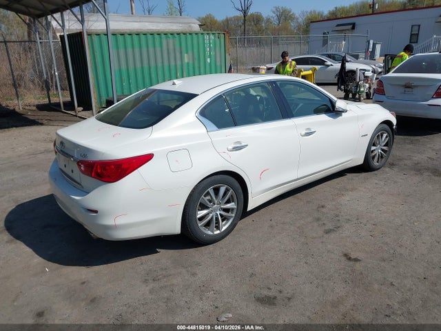 2014 Infiniti Q50 Hybrid Premium მანქანა იყიდება აუქციონზე, vin: JN1AV7AR9EM701635, აუქციონის ნომერი: 44815019