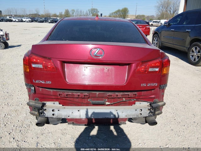 Продажа на аукционе авто 2008 Lexus Is 250, vin: JTHBK262785069000, номер лота: 44815216