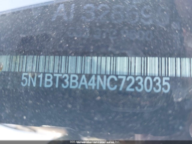Продаж на аукціоні авто 2022 Nissan Rogue Sv Fwd, vin: 5N1BT3BA4NC723035, номер лоту: 44815389