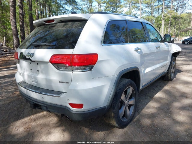 2016 Jeep Grand Cherokee Limited მანქანა იყიდება აუქციონზე, vin: 1C4RJFBG0GC388423, აუქციონის ნომერი: 44815434