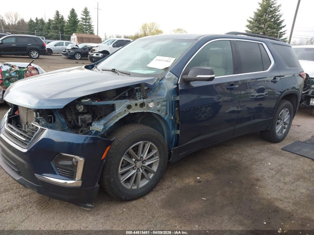 44815481 :رقم المزاد ، 1GNEVGKW2NJ182553 vin ، 2022 Chevrolet Traverse Awd Lt Cloth مزاد بيع