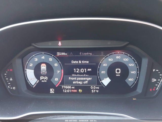 2021 Audi Q3 Premium 45 Tfsi S Line Quattro Tiptronic მანქანა იყიდება აუქციონზე, vin: WA1DECF3XM1108500, აუქციონის ნომერი: 44815483