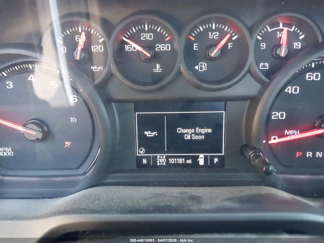 44815593 :رقم المزاد ، 1GCRYBEH7LZ326940 vin ، 2020 Chevrolet Silverado 1500 4wd  Standard Bed Custom مزاد بيع