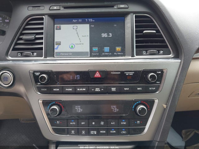 Aukcja sprzedaży 2017 Hyundai Sonata Hybrid Limited, vin: KMHE34L15HA048295, numer aukcji: 44815607