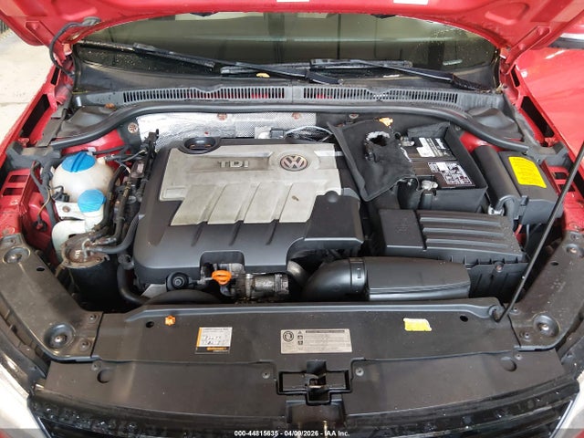 44815635 :رقم المزاد ، 3VW3L7AJ4CM346104 vin ، 2012 Volkswagen Jetta 2.0l Tdi مزاد بيع
