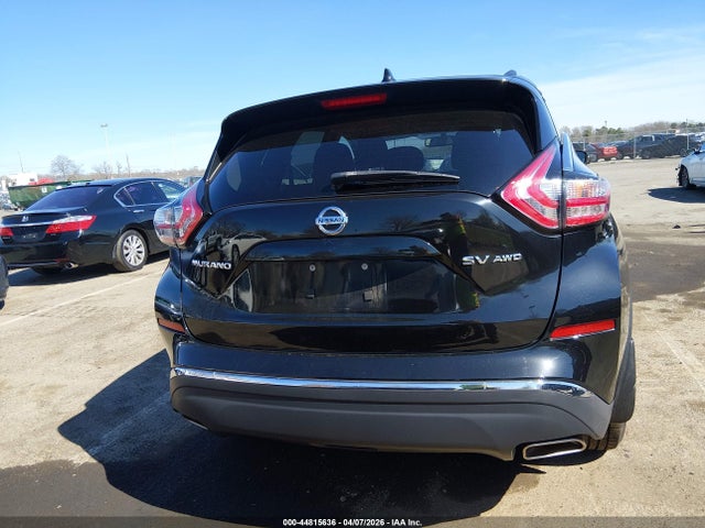 2018 Nissan Murano Sv მანქანა იყიდება აუქციონზე, vin: 5N1AZ2MHXJN153295, აუქციონის ნომერი: 44815636