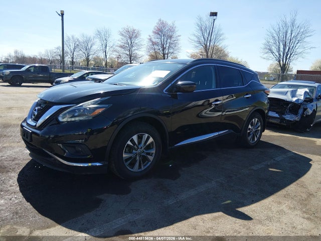 2018 Nissan Murano Sv მანქანა იყიდება აუქციონზე, vin: 5N1AZ2MHXJN153295, აუქციონის ნომერი: 44815636