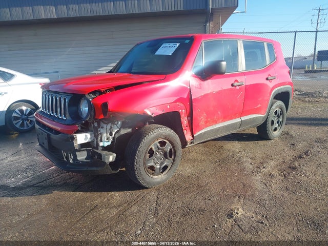 2018 Jeep Renegade Sport 4x4 მანქანა იყიდება აუქციონზე, vin: ZACCJBAB3JPH00421, აუქციონის ნომერი: 44815655