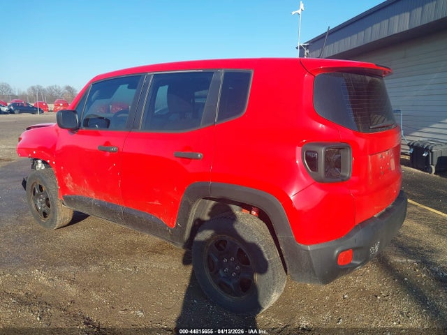 2018 Jeep Renegade Sport 4x4 მანქანა იყიდება აუქციონზე, vin: ZACCJBAB3JPH00421, აუქციონის ნომერი: 44815655