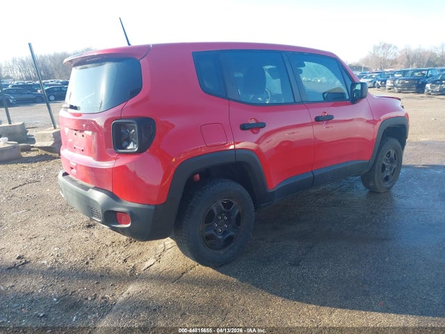 2018 Jeep Renegade Sport 4x4 მანქანა იყიდება აუქციონზე, vin: ZACCJBAB3JPH00421, აუქციონის ნომერი: 44815655
