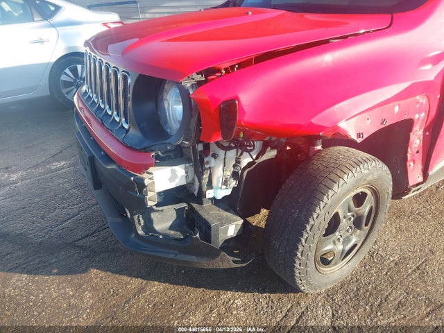 2018 Jeep Renegade Sport 4x4 მანქანა იყიდება აუქციონზე, vin: ZACCJBAB3JPH00421, აუქციონის ნომერი: 44815655