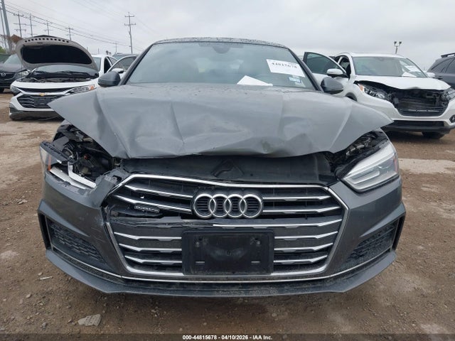 2018 Audi A5 2.0t Premium მანქანა იყიდება აუქციონზე, vin: WAUDNDF53JA102141, აუქციონის ნომერი: 44815678