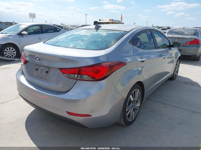 Hyundai Elantra Limited 2016 5NPDH4AEXGH662225 Image 4