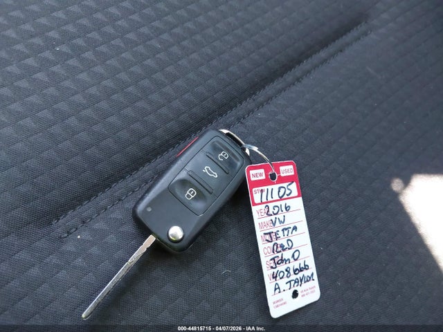 Продажа на аукционе авто 2016 Volkswagen Jetta 1.4t S, vin: 3VW267AJ5GM408666, номер лота: 44815715