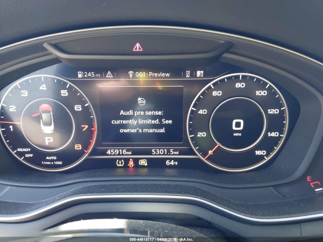 2018 Audi A5 2.0t Premium მანქანა იყიდება აუქციონზე, vin: WAUYNGF52JN018873, აუქციონის ნომერი: 44815717