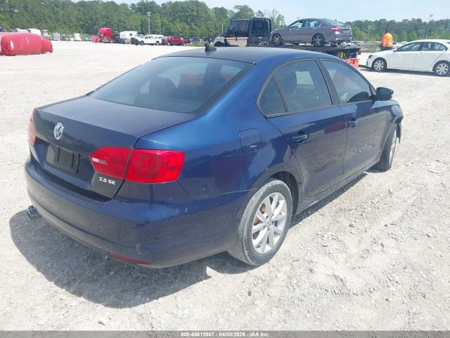 2011 Volkswagen Jetta 2.5l Se მანქანა იყიდება აუქციონზე, vin: 3VWDZ7AJ6BM087892, აუქციონის ნომერი: 44815907