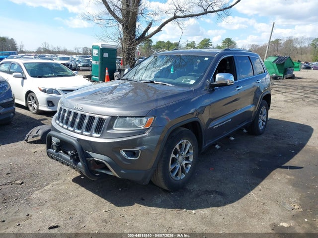 2014 Jeep Grand Cherokee Limited მანქანა იყიდება აუქციონზე, vin: 1C4RJFBG9EC321414, აუქციონის ნომერი: 44815940