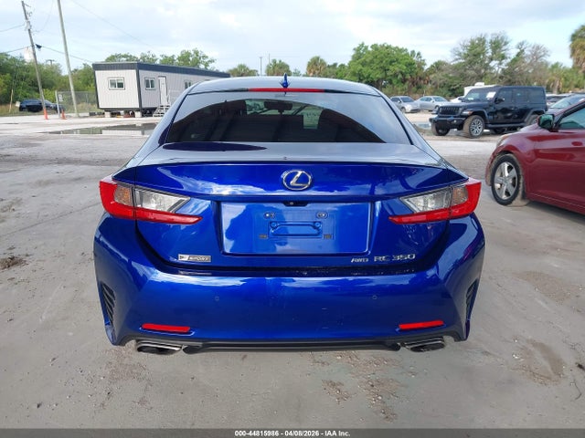 44815986 :رقم المزاد ، JTHSE5BC7F5003177 vin ، 2015 Lexus Rc 350 مزاد بيع