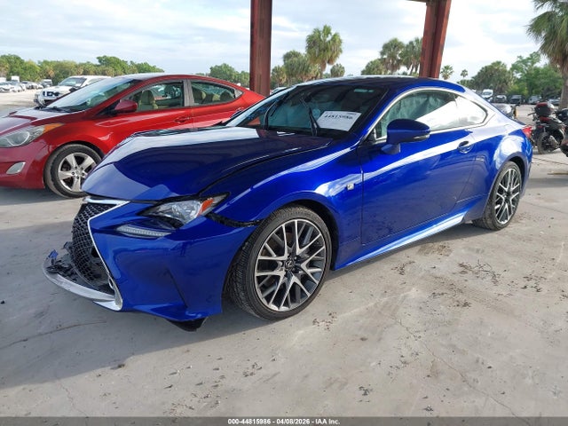 44815986 :رقم المزاد ، JTHSE5BC7F5003177 vin ، 2015 Lexus Rc 350 مزاد بيع
