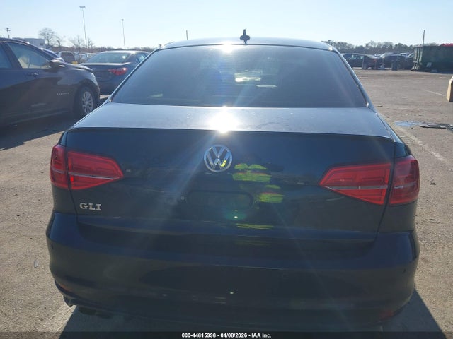 2016 Volkswagen Jetta 2.0t Gli Sel მანქანა იყიდება აუქციონზე, vin: 3VW5T7AJ5GM309836, აუქციონის ნომერი: 44815998