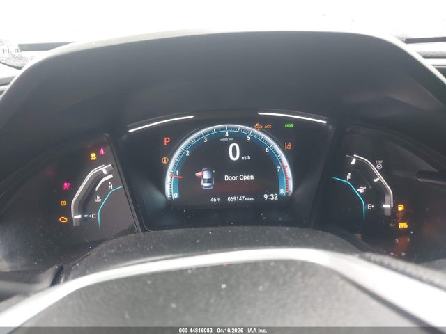 2019 Honda Civic Lx მანქანა იყიდება აუქციონზე, vin: 19XFC2F66KE032549, აუქციონის ნომერი: 44816083