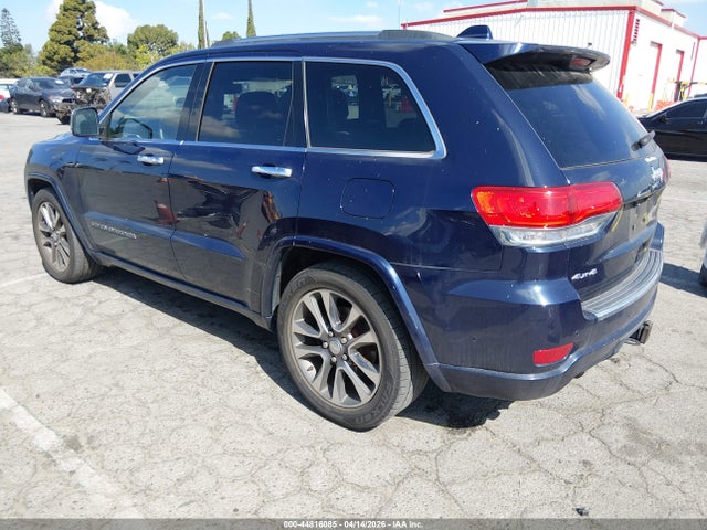1C4RJFCGXHC712901 Jeep Grand Cherokee Overland 4x4