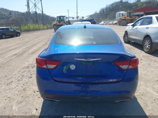 2016 Chrysler 200 S მანქანა იყიდება აუქციონზე, vin: 1C3CCCBB8GN113605, აუქციონის ნომერი: 44816186
