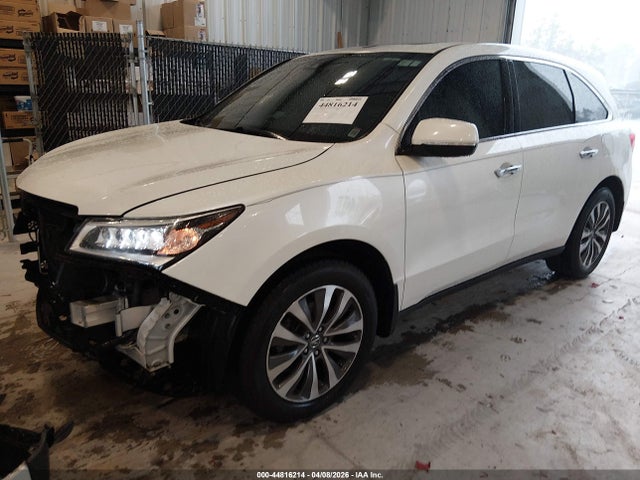 Aukcja sprzedaży 2016 Acura Mdx Technology   Acurawatch Plus Packages/technology Package, vin: 5FRYD4H47GB001419, numer aukcji: 44816214