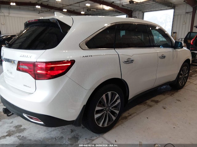 Aukcja sprzedaży 2016 Acura Mdx Technology   Acurawatch Plus Packages/technology Package, vin: 5FRYD4H47GB001419, numer aukcji: 44816214