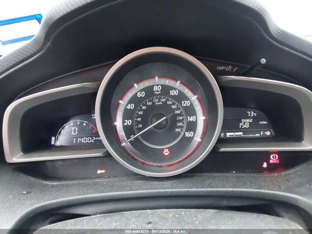 44816278 :رقم المزاد ، JM1BM1U78G1304188 vin ، 2016 Mazda Mazda3 I Sport مزاد بيع