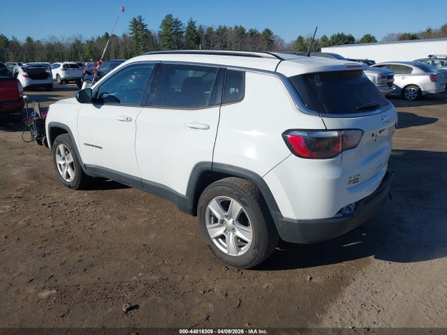 44816309 :رقم المزاد ، 3C4NJDBB9NT207974 vin ، 2022 Jeep Compass Latitude 4x4 مزاد بيع