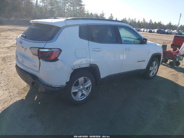 44816309 :رقم المزاد ، 3C4NJDBB9NT207974 vin ، 2022 Jeep Compass Latitude 4x4 مزاد بيع