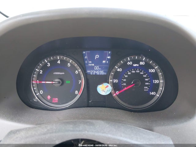 44816348 :رقم المزاد ، KMHCU4AE9CU264068 vin ، 2012 Hyundai Accent Gls مزاد بيع