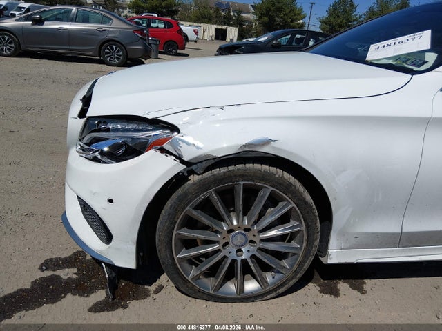 Продажа на аукционе авто 2017 Mercedes-benz C 300 4matic, vin: WDDWJ4KB5HF361932, номер лота: 44816377