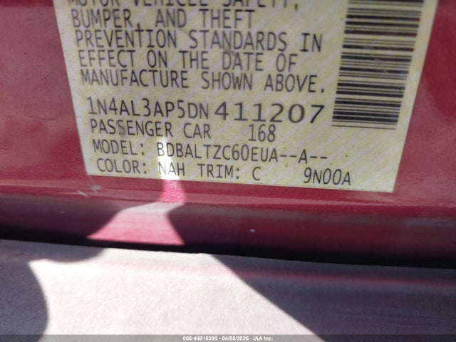 2013 NISSAN ALTIMA 1N4AL3AP5DN411207 Photo 8