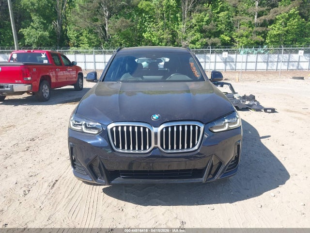 2022 Bmw X3 Sdrive30i მანქანა იყიდება აუქციონზე, vin: 5UX43DP07N9N13947, აუქციონის ნომერი: 44816416