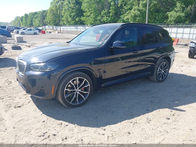 2022 Bmw X3 Sdrive30i მანქანა იყიდება აუქციონზე, vin: 5UX43DP07N9N13947, აუქციონის ნომერი: 44816416