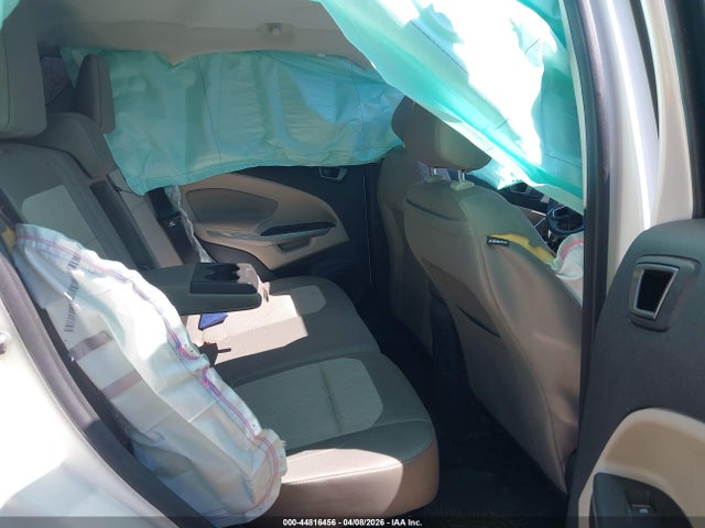 Продажа на аукционе авто 2020 Ford Ecosport Se, vin: MAJ3S2GE1LC395125, номер лота: 44816456
