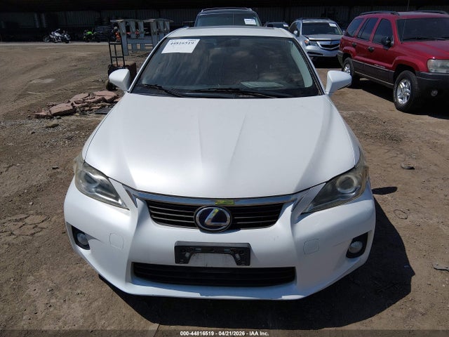 44816519 :رقم المزاد ، JTHKD5BH4C2053143 vin ، 2012 Lexus Ct 200h Premium مزاد بيع