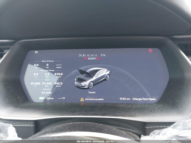 2018 Tesla Model S 100d/75d/p100d მანქანა იყიდება აუქციონზე, vin: 5YJSA1E40JF293215, აუქციონის ნომერი: 44816618