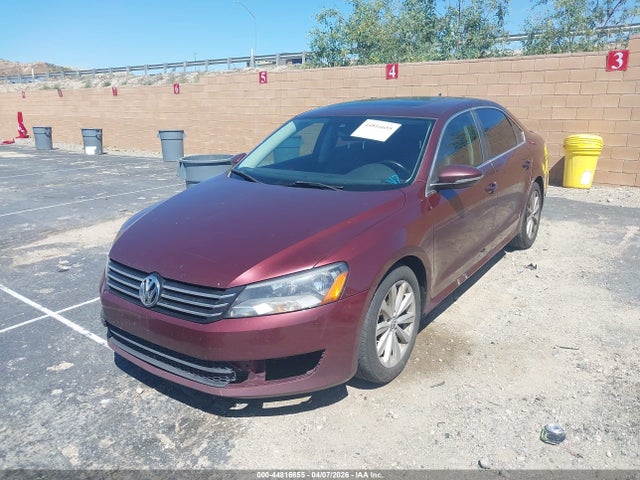 44816655 :رقم المزاد ، 1VWCP7A36CC036186 vin ، 2012 Volkswagen Passat 2.5l Sel مزاد بيع